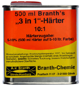 brantho korrux 3 in 1 verharder 0.5 ltr