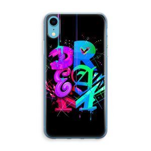 Dream: iPhone XR Transparant Hoesje