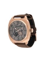 Briston montre Streamliner Skeleton 40 mm - Marron