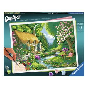 Ravensburger CreArt Schilderen op Nummer Cottage Garden