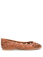 Sarah Chofakian leather ballerinas - Marron - thumbnail