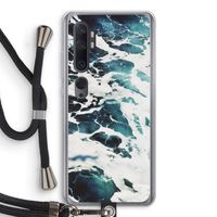 Golven: Xiaomi Mi Note 10 Pro Transparant Hoesje met koord