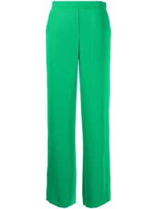 P.A.R.O.S.H. pantalon droit à taille élastiquée - Vert