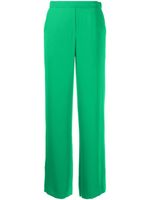 P.A.R.O.S.H. pantalon droit à taille élastiquée - Vert