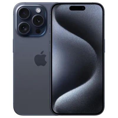 Refurbished iPhone 15 Pro Max 256 GB Titanium Blauw Gebruikt