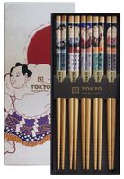Tokyo Design Studio - Chopsticks Set - Eetstokjes - Sumo's - 5 paar - thumbnail