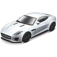 Modelauto Jaguar F-Type R - zilver- schaal 1:43 - thumbnail