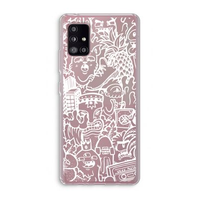 Vexx Mixtape #2: Samsung Galaxy A51 5G Transparant Hoesje