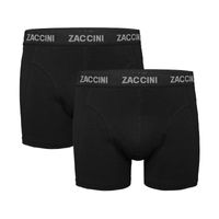 Zaccini 2-pack boxershorts zwart