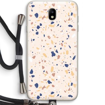 Terrazzo N°23: Samsung Galaxy J7 (2017) Transparant Hoesje met koord