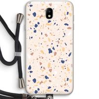 Terrazzo N°23: Samsung Galaxy J7 (2017) Transparant Hoesje met koord