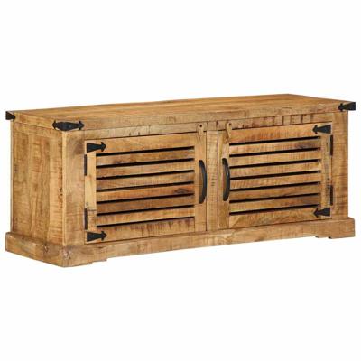 Schoenenkast Bruin 110 x 38 x 45 cm Massief mangohout