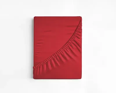 Dreamhouse Katoenen Hoeslaken Rood 80 x 200 cm