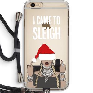 Came To Sleigh: iPhone 6 PLUS / 6S PLUS Transparant Hoesje met koord
