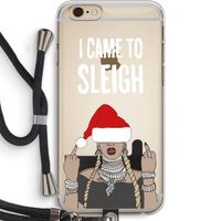 Came To Sleigh: iPhone 6 PLUS / 6S PLUS Transparant Hoesje met koord
