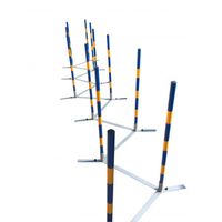 Topmast - professionele agility slaomset 12 palen Topmast - professionele agility slaomset 12 palen
