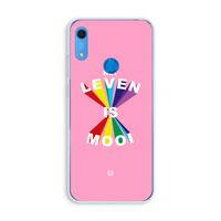 Het Leven Is Mooi: Huawei Y6s Transparant Hoesje