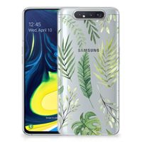Samsung Galaxy A80 TPU Case Leaves - thumbnail