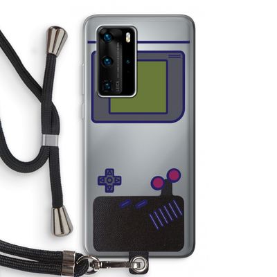 Game On: Huawei P40 Pro Transparant Hoesje met koord