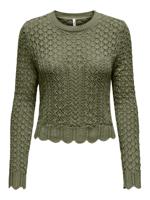 Only Onlsaga Life Ls O-neck Cc Knt Trui Kalamata