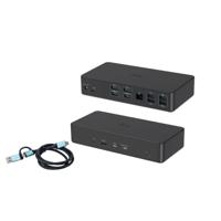 Docking stationi-Tec CADUAL4KDOCKPD2 Zwart