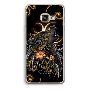 Huilende Wolf: Samsung Galaxy A3 (2016) Transparant Hoesje