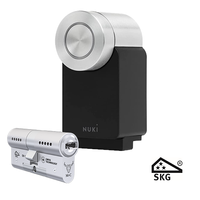 Nuki Pro zwart met M&C Color+ - smart lock met SKG3 cilinder en app-bediening