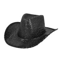 Hoed Rodeo Party zwart