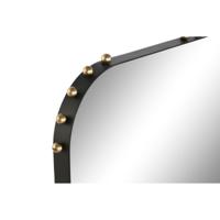 Wandspiegel Home ESPRIT Zwart Gouden Modern
