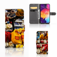 Samsung Galaxy A50 Flip Cover Klompen