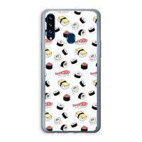 Sushi time: Samsung Galaxy A20s Transparant Hoesje