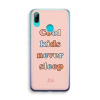 Cool Kids Never Sleep: Huawei P Smart (2019) Transparant Hoesje