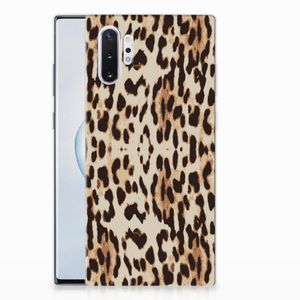 Samsung Galaxy Note 10 Plus TPU Hoesje Leopard