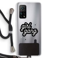 Girl Gang: Xiaomi Mi 10T 5G Transparant Hoesje met koord