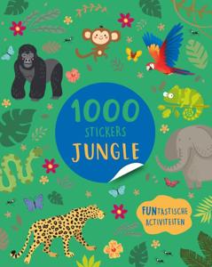1000 stickers Jungle (Paperback)