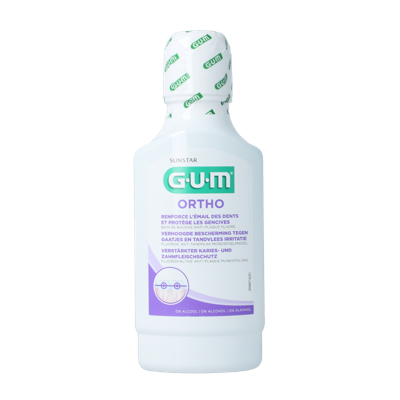 GUM Ortho mondspoelmiddel 300 Milliliter