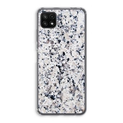Gespikkelde marmer: Samsung Galaxy A22 5G Transparant Hoesje