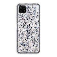 Gespikkelde marmer: Samsung Galaxy A22 5G Transparant Hoesje