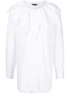 Comme des Garçons Homme Plus chemise à design superposé - Blanc