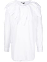 Comme des Garçons Homme Plus chemise à design superposé - Blanc