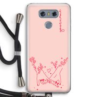 Best Friends: LG G6 Transparant Hoesje met koord
