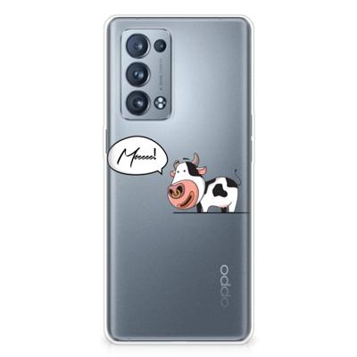 OPPO Reno 6 Pro Plus 5G Telefoonhoesje met Naam Cow OPPO Reno 6 Pro Plus 5G Telefoonhoesje met Naam Cow