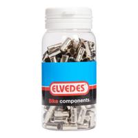 Elvedes kabelhoedje 5mm push fit 6-kant messing (200st) Elvedes kabelhoedje 5mm push fit 6-kant messing (200st)
