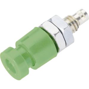 Schnepp EBU 2424 Laboratoriumbus Bus, inbouw verticaal Stift-Ø: 2.4 mm Groen 1 stuk(s)