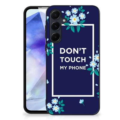 Samsung Galaxy A55 | Telefoon Hoesje | Flowers Blue DTMP