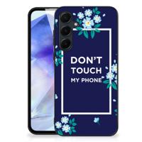 Samsung Galaxy A55 | Telefoon Hoesje | Flowers Blue DTMP