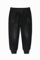 Hybride jeans/joggingbroek - BLACK - 9/10