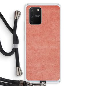 Marrakech Walls: Samsung Galaxy S10 Lite Transparant Hoesje met koord