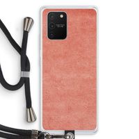 Marrakech Walls: Samsung Galaxy S10 Lite Transparant Hoesje met koord