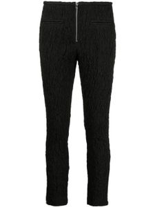 ISABEL MARANT pantalon court à effet froissé - Noir